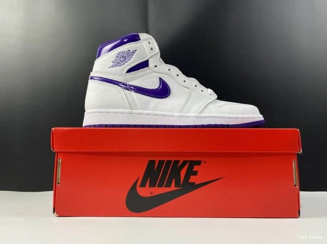 Fashionable RETRO JORDAN CD0461- 822 AIR COURT 1 PURPLE HIGH 0114